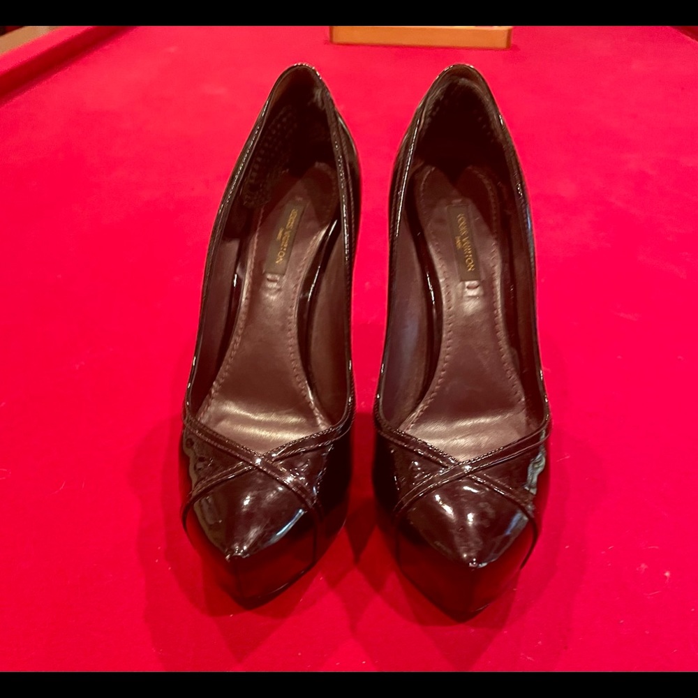 Louis Vuitton platform pumps